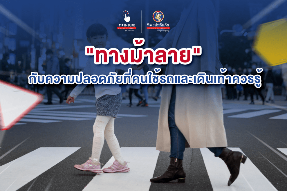 "ทางม้าลาย" กับความปลอดภัยที่คนใช้รถและเดินเท้าควรรู้